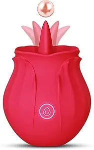 Flor Rosa Recargable Clitoris USB