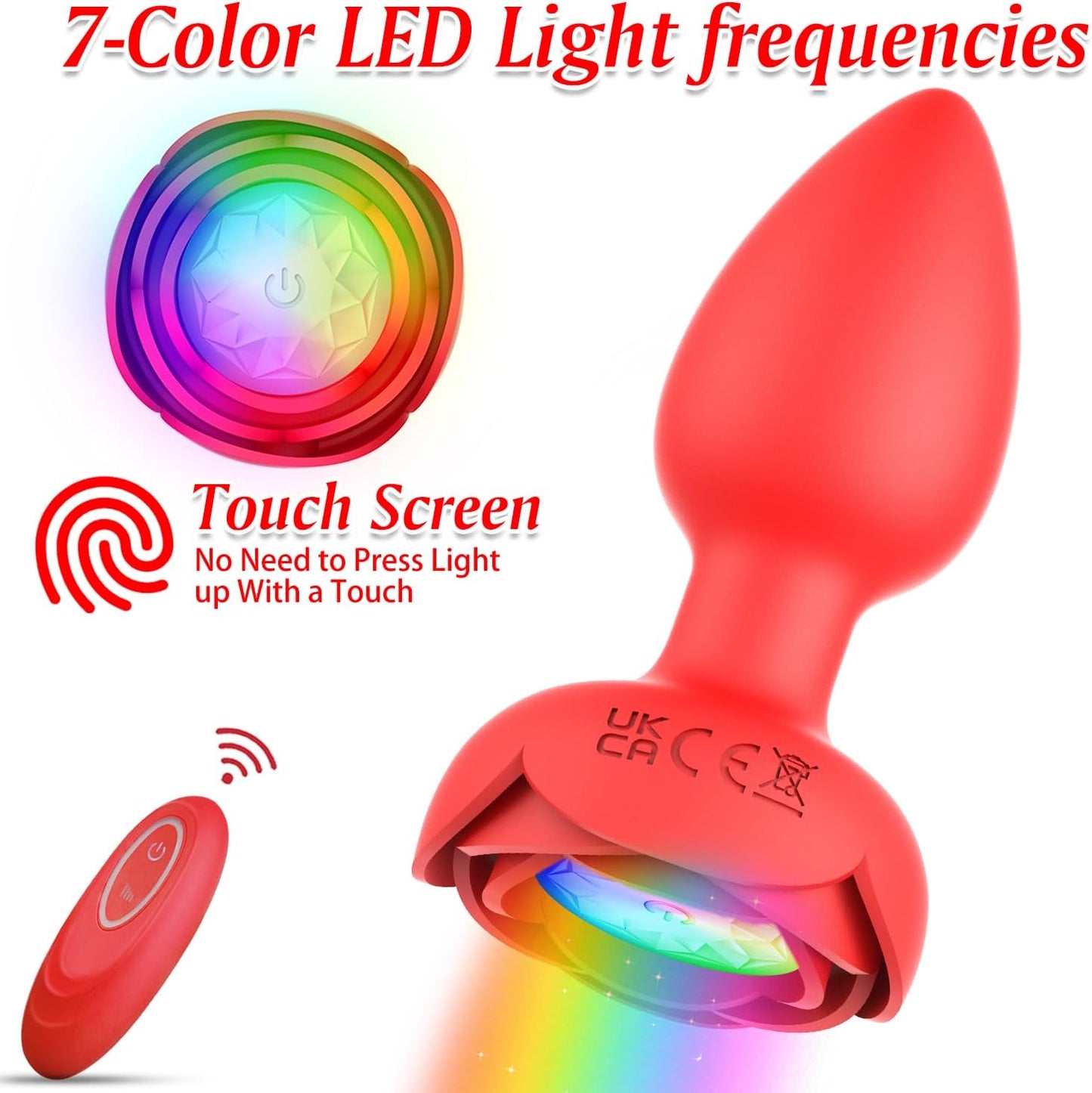 Plug rosa de luces