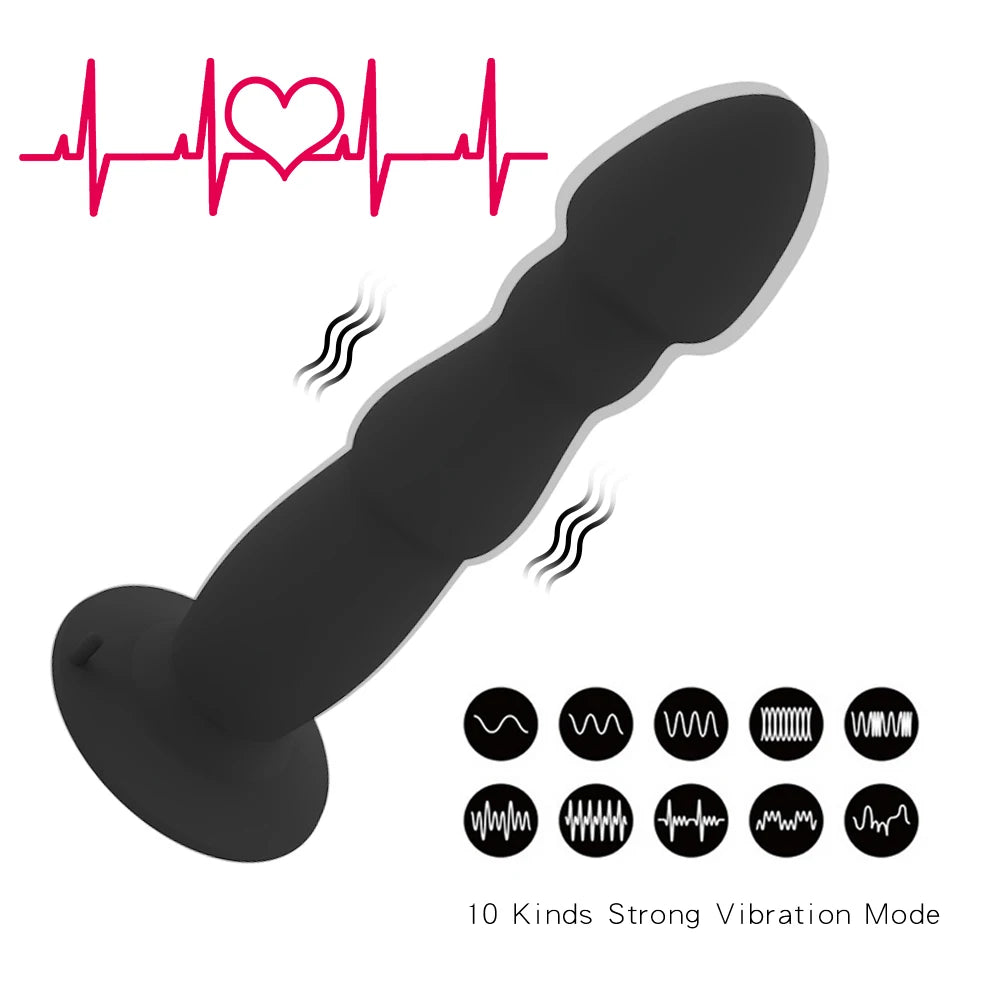 Consolador Anal Recargable USB