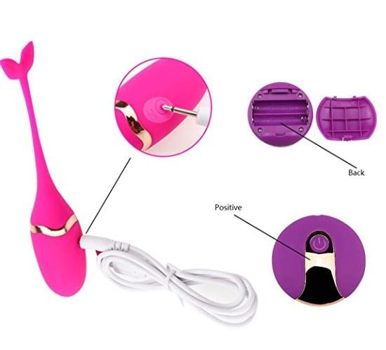 Vibrador Ballena Recargable USB