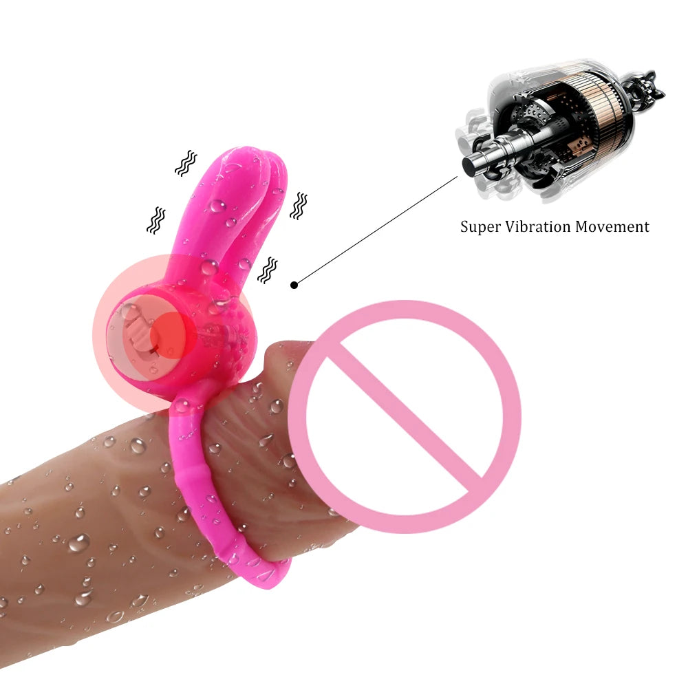 Anillo Vibrador Conejo