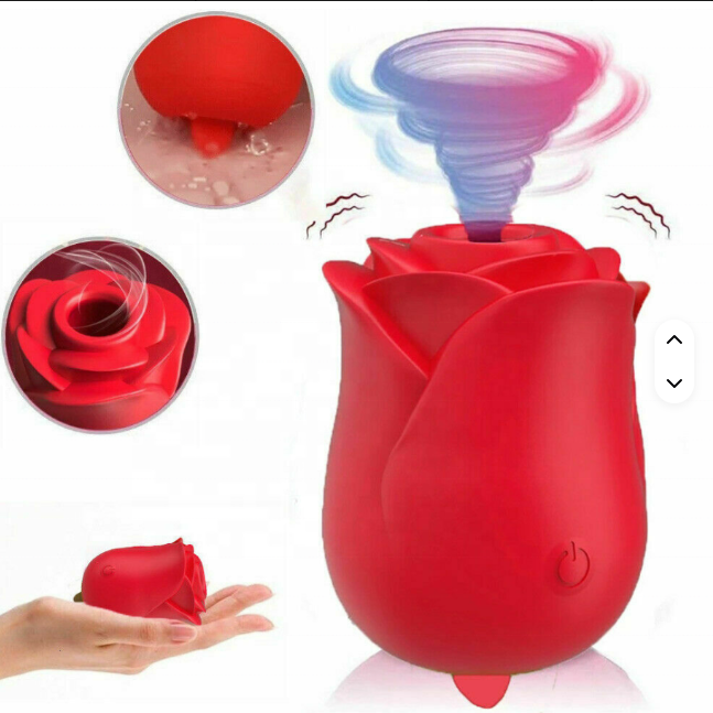 Flor con Lengua y Succionador USB