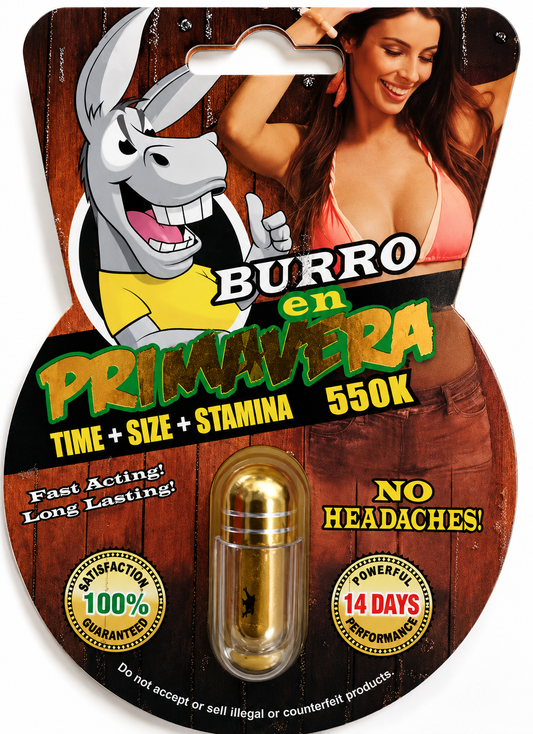 Burro En Primavera 550k