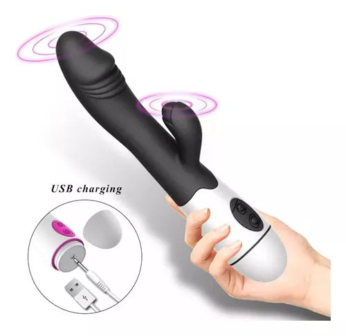 Vibrador Rabbit carga USB